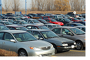 Image: cars in a parking area