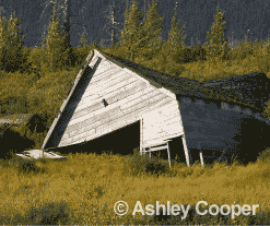 Shishmaref sunken house