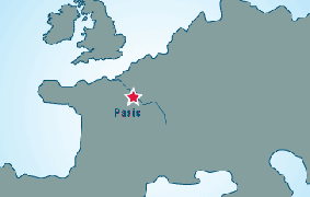 Detailed map of France