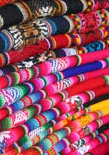 Image showing Peruvian shawls