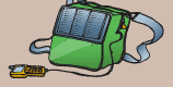 Solar panel bag